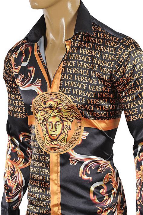 abschluss shirt versace|versace men's outlet.